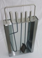 Kit para Lareira com base em inox
